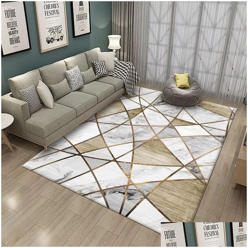 nordic marble carpet for living room area rugs antislip badroom large rug coffee table mat bedroom yoga pad home decor11609840