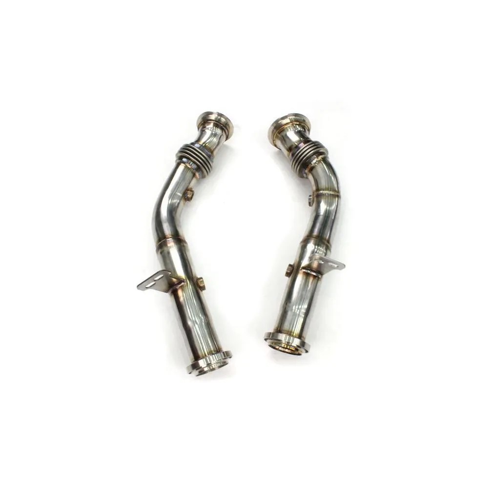 exhaust pipe system stainless steel downpipe for benz w205 c43 18-20 3.0t amg down pipe car accessories auto part