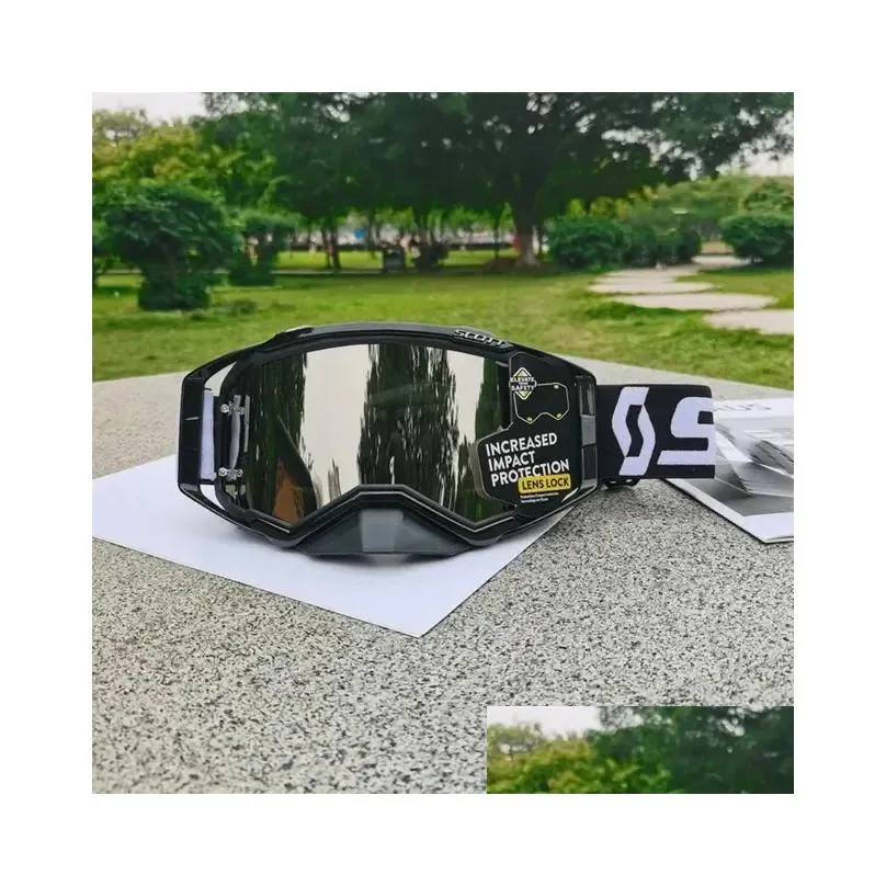 motocross goggles windproof men cycling scooter antifog uv protection outdoor mtb mx motorcycle racing glasses ski mask 240115