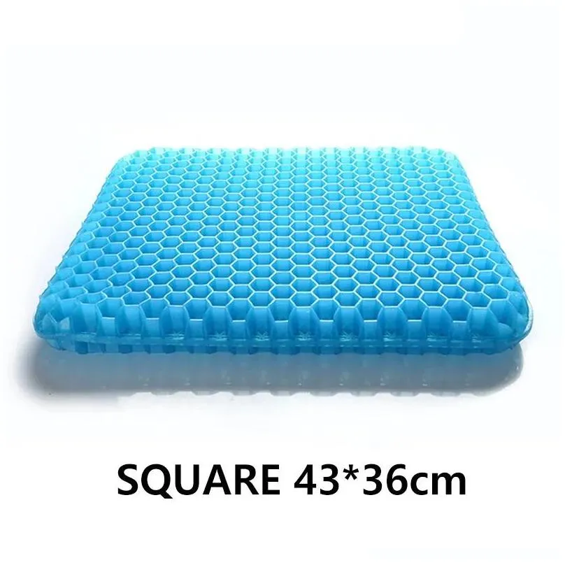 car seat covers 3d cushion breathable honeycomb decompress gel air cool universal auto cooling pad sitting cushions