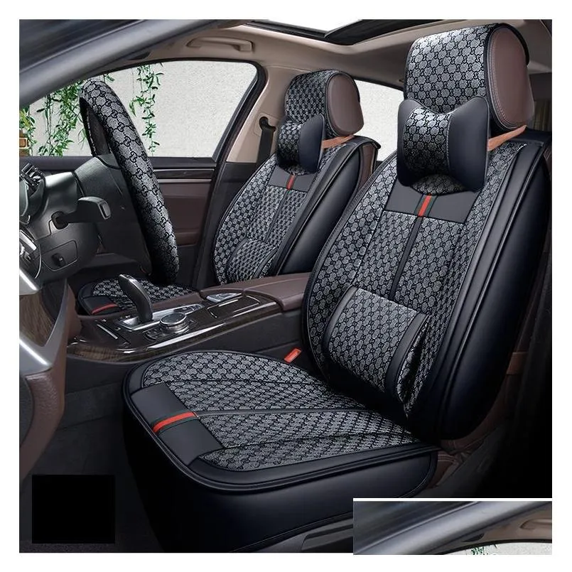 car seat covers autocovers for sedan suv durable leather universal set five seaters cushion mat front and back multi design