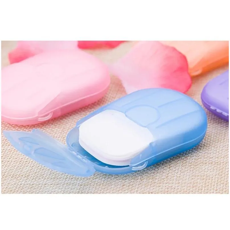 portable soap paper disposable soap paper flakes washing cleaning hand for kitchen toilet outdoor travel camping hiking