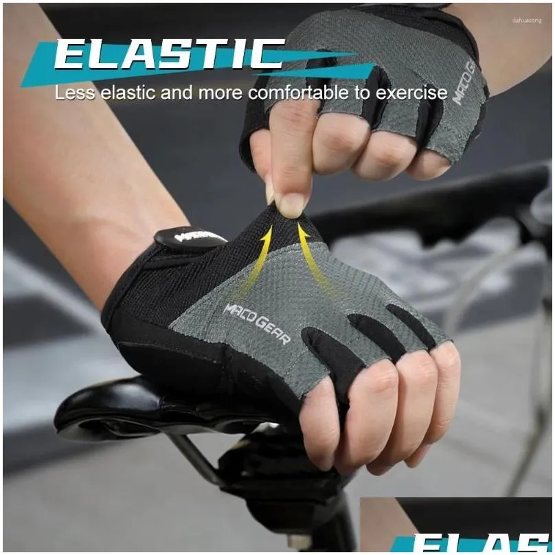 cycling gloves half finger sports mtb road bike running anti- anti-slip fitness gym riding bicycle glove summer men women