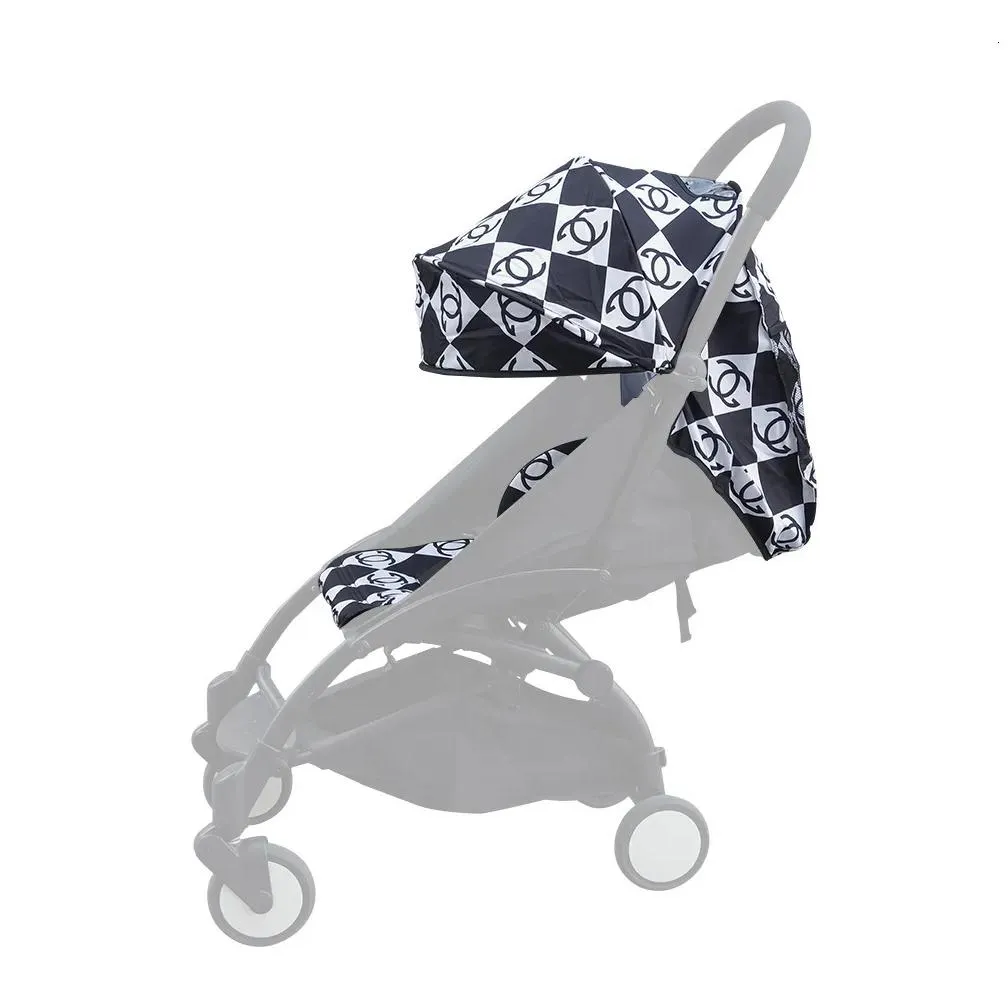 keepsakes 175 degrees stroller sunshade liner for yoya yoyo babytime pram canopy cover seat cushion hood mattress set fit babyzen yoyo