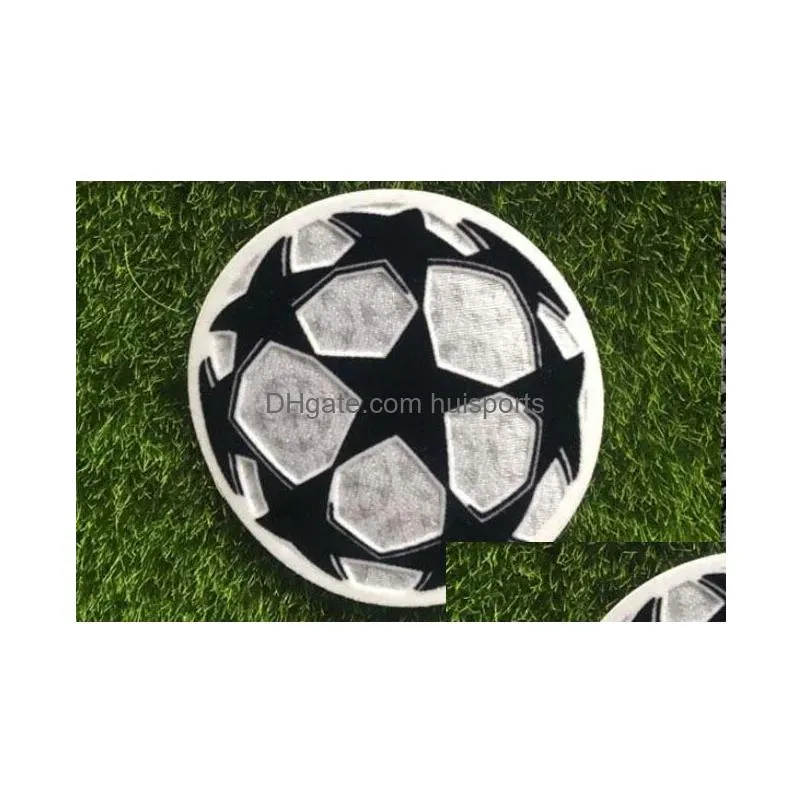  champions ball add respect football printes badges soccer stamping pattern customize the name and number