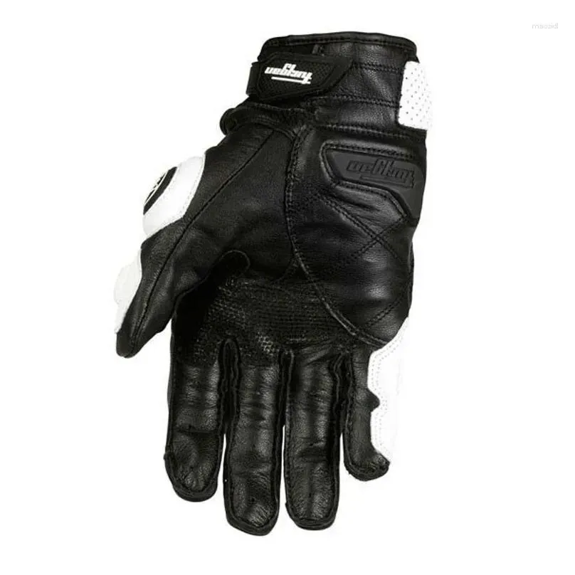cycling gloves motorcycle black racing genuine leather motorbike white road team glove men summer winter high quality moto