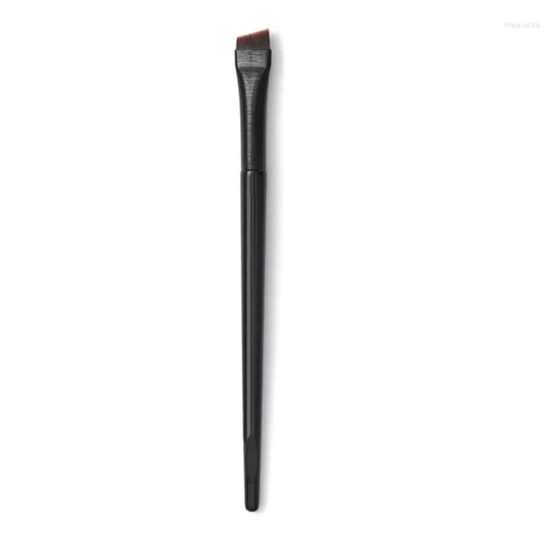 makeup brushes 1/2 pcs professional small angled eyebrow brush eyeliner brow contour fine tool