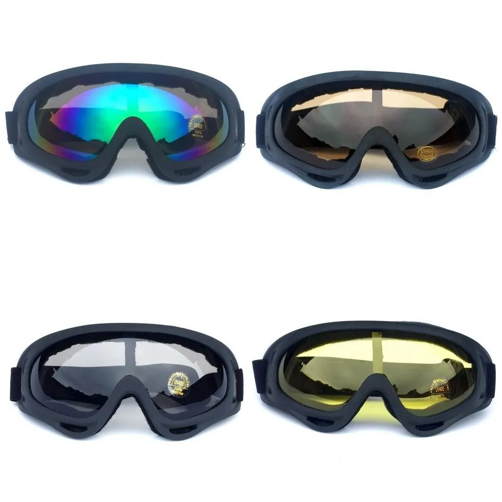 uv400 goggles ridding windproof goggles motorcycle windshield movement outdoor sports eyes winter womens mens colorful goggle trendy tiktok pretty lo017