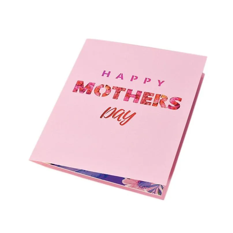 3d  up mothers day cards gifts floral bouquet greeting cards flowers for mom wife birthday sympathy get well wholesale
