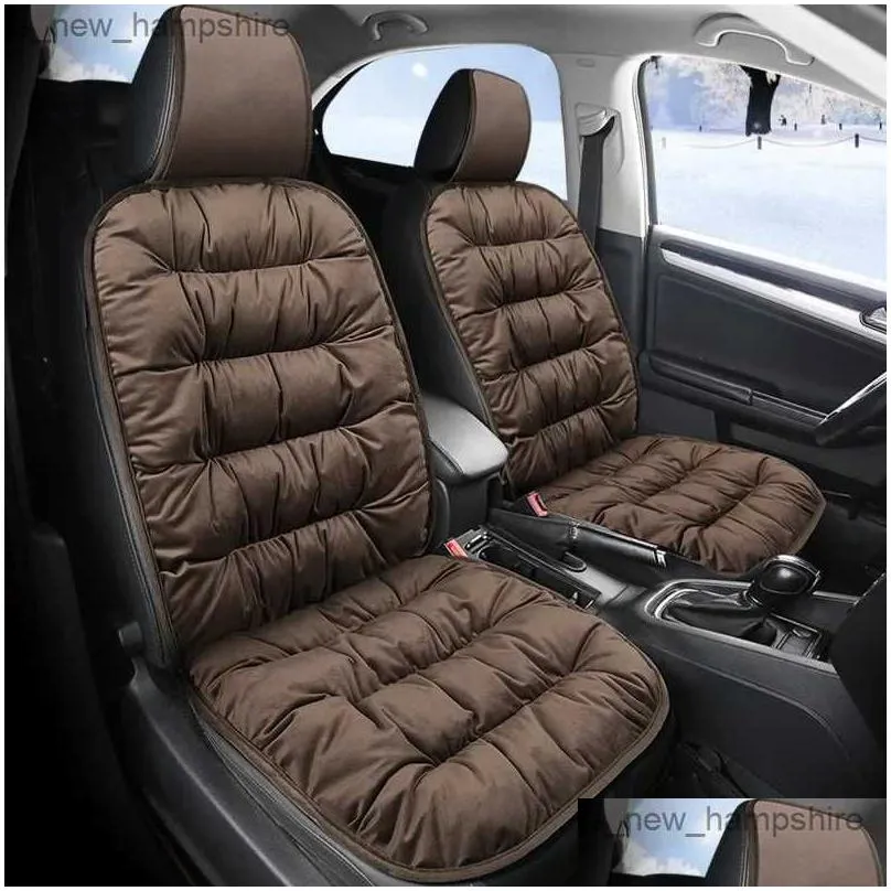 seat cushions winter car seat cover warm velvet car seat cushion pure cotton luxury universal thick car seat cover fit for most cars