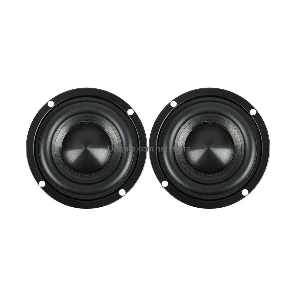 portable speakers aiyima 2pcs 3 inch woofer driver 4 8 ohm 25w audio bass loudspeaker diy home theater sound amplifier speaker unit