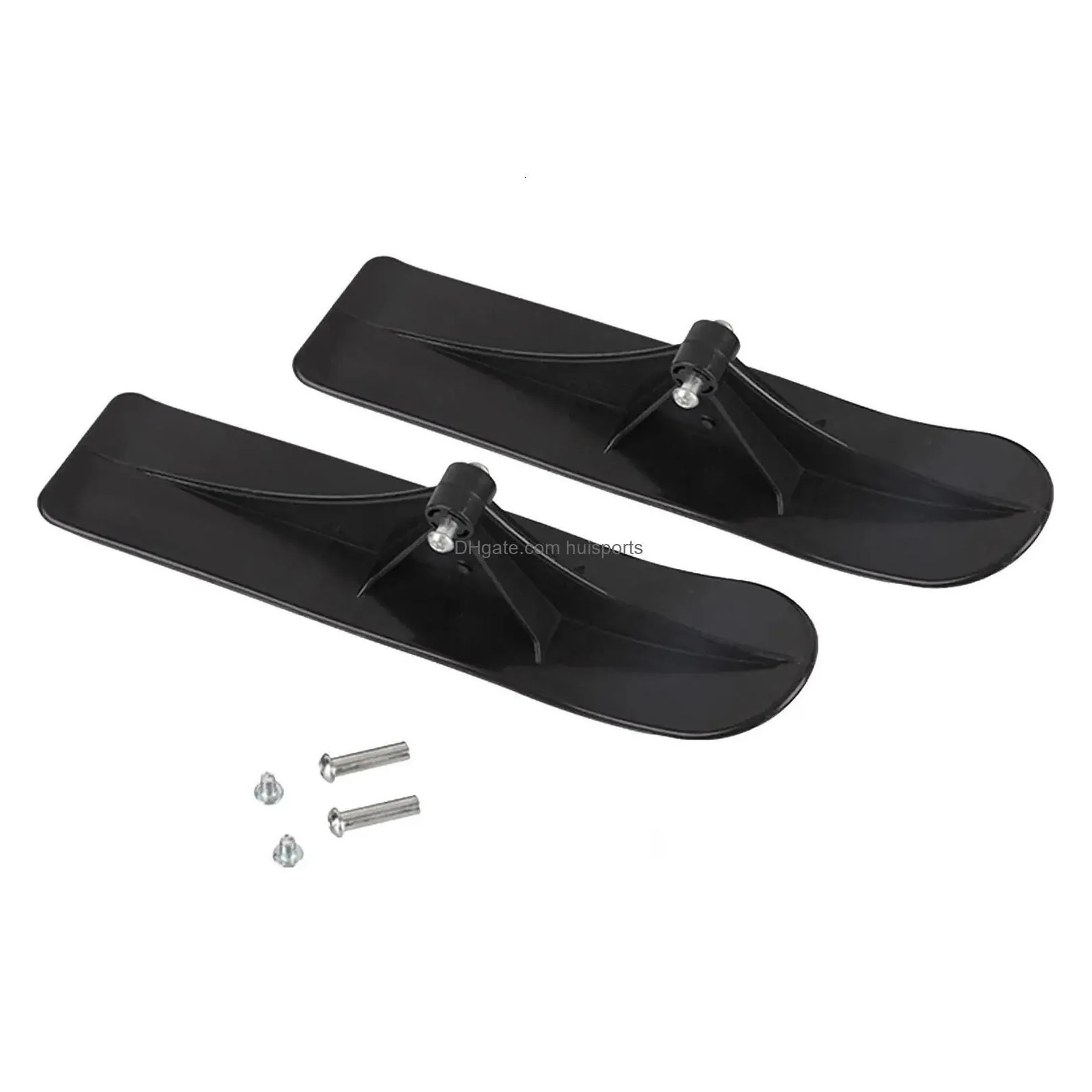 sledding ski scooter sleigh easy to install flat bottom durable board for downhill snowmobile snowboard winter beginner drop deliver