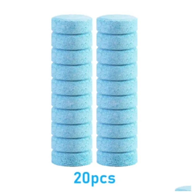 204060100pcs car window washing squeegee effervescent tablets solid cleaning scrapers car windshield washer fluid glass toilet 2092355