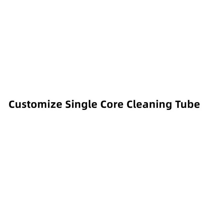 customize single core cleaning tube aluminum / stainless steel with booster