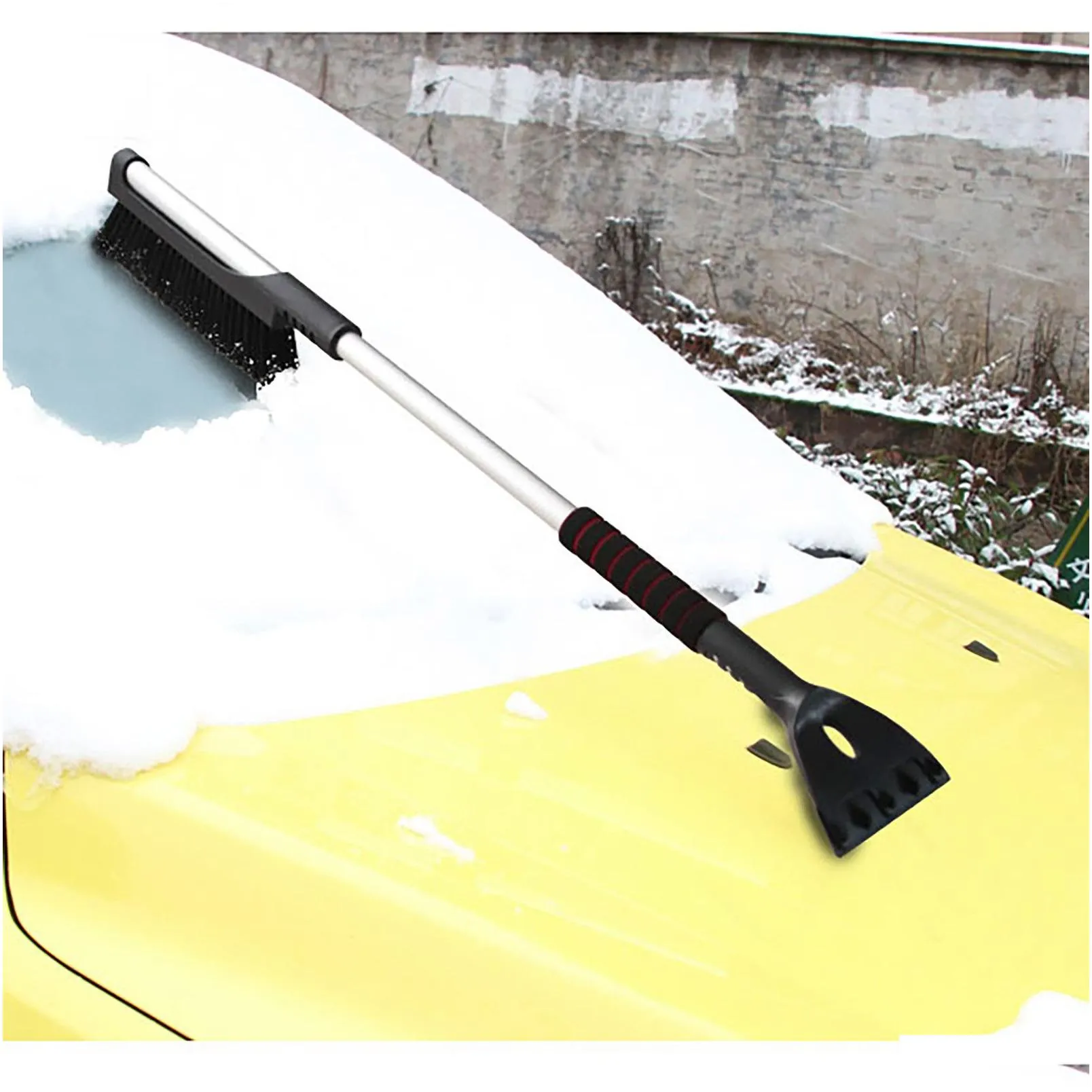 scraper car snow brush windshield ice scraper glass with 2 in 1 extendable remover cleaner tool broom wash 313c