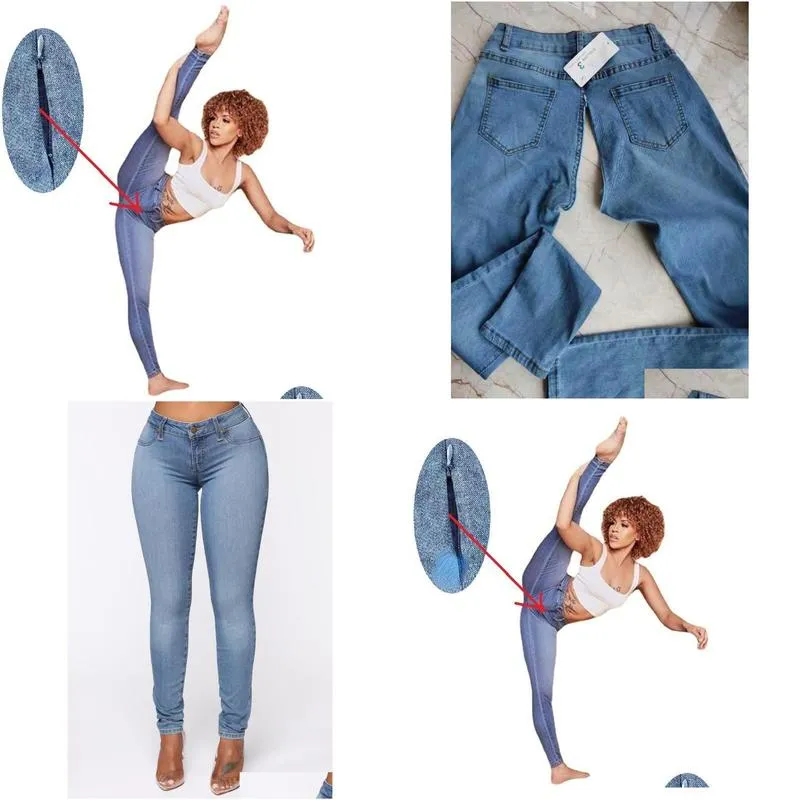 women`s jeans outdoor sex open crotch pants for women hidden zipper trousers women`s crotchless leggings pantalones vaqueros
