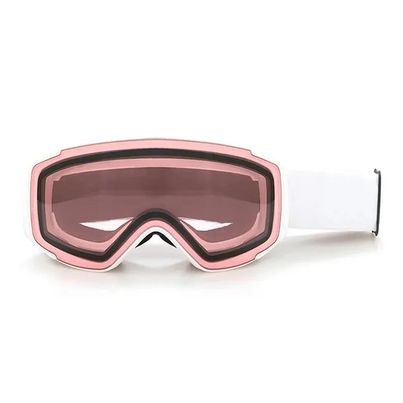 goggles children kids ski goggles double layers uv400 antifog ski glasses mask girls boys outdoor sports snowboard goggles eyewear