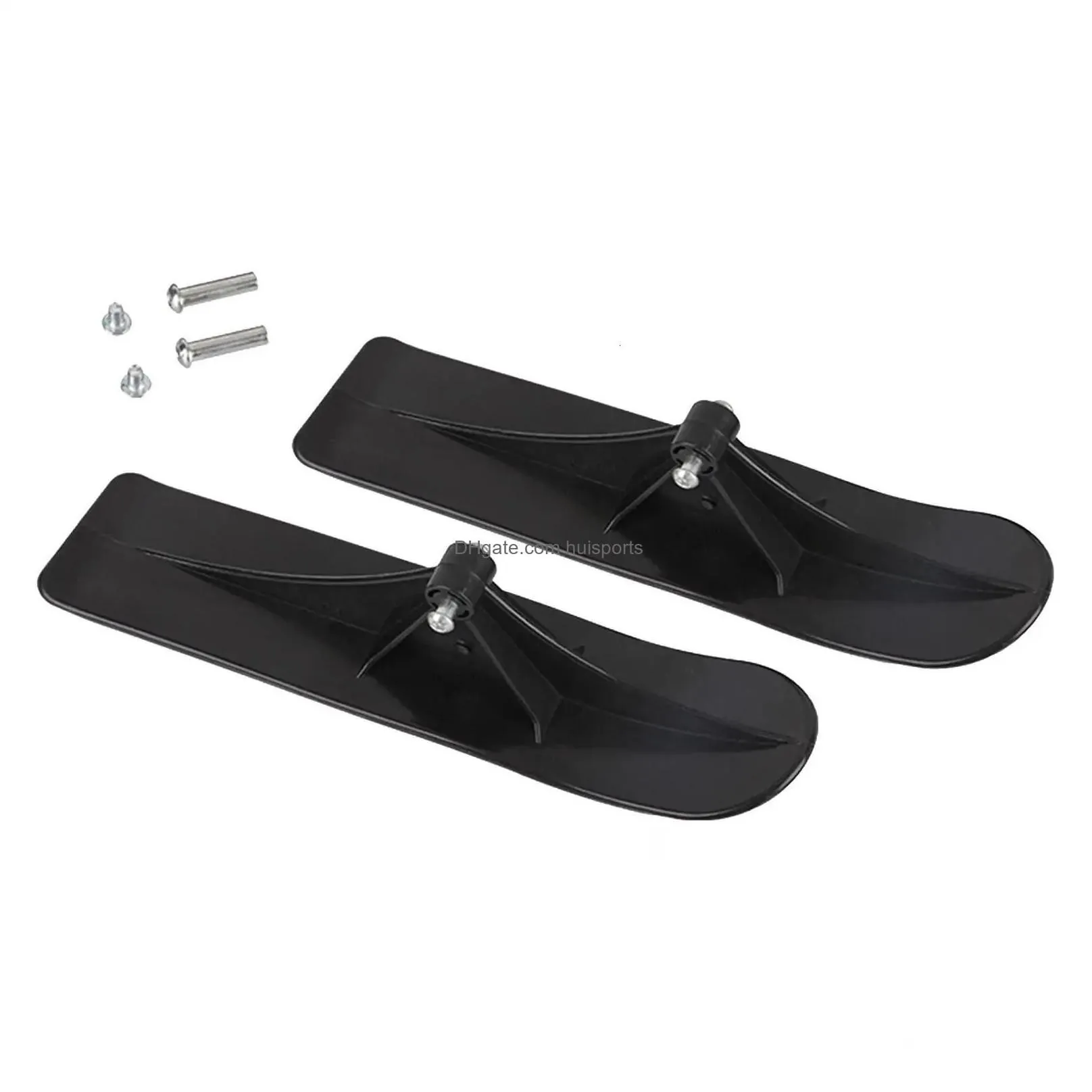 sledding ski scooter sleigh easy to install flat bottom durable board for downhill snowmobile snowboard winter beginner drop deliver