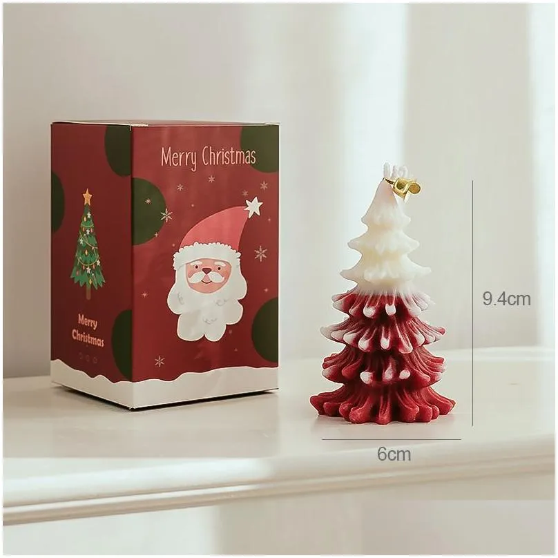 christmas tree incense candles wholesale gift box set christmas gifts diy atmosphere decoration modeling christma