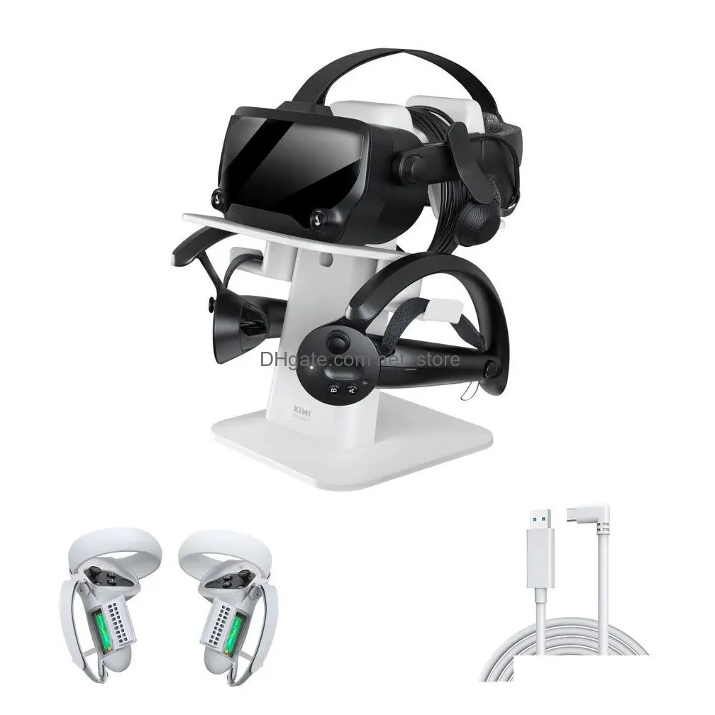 3d glasses kiwi design upgraded vr stand headset display and controller holder mount station for oculus quest 2htc vive stand 221025