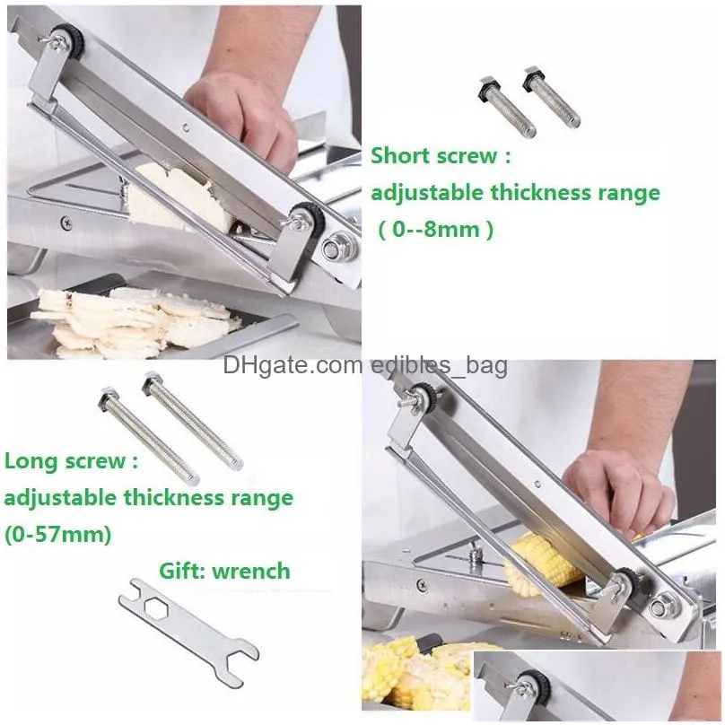 403 stainless steel manual meat cutter hydraulic ribs bone cutter multi-function small commercial pork hoof/chicken/duck processing