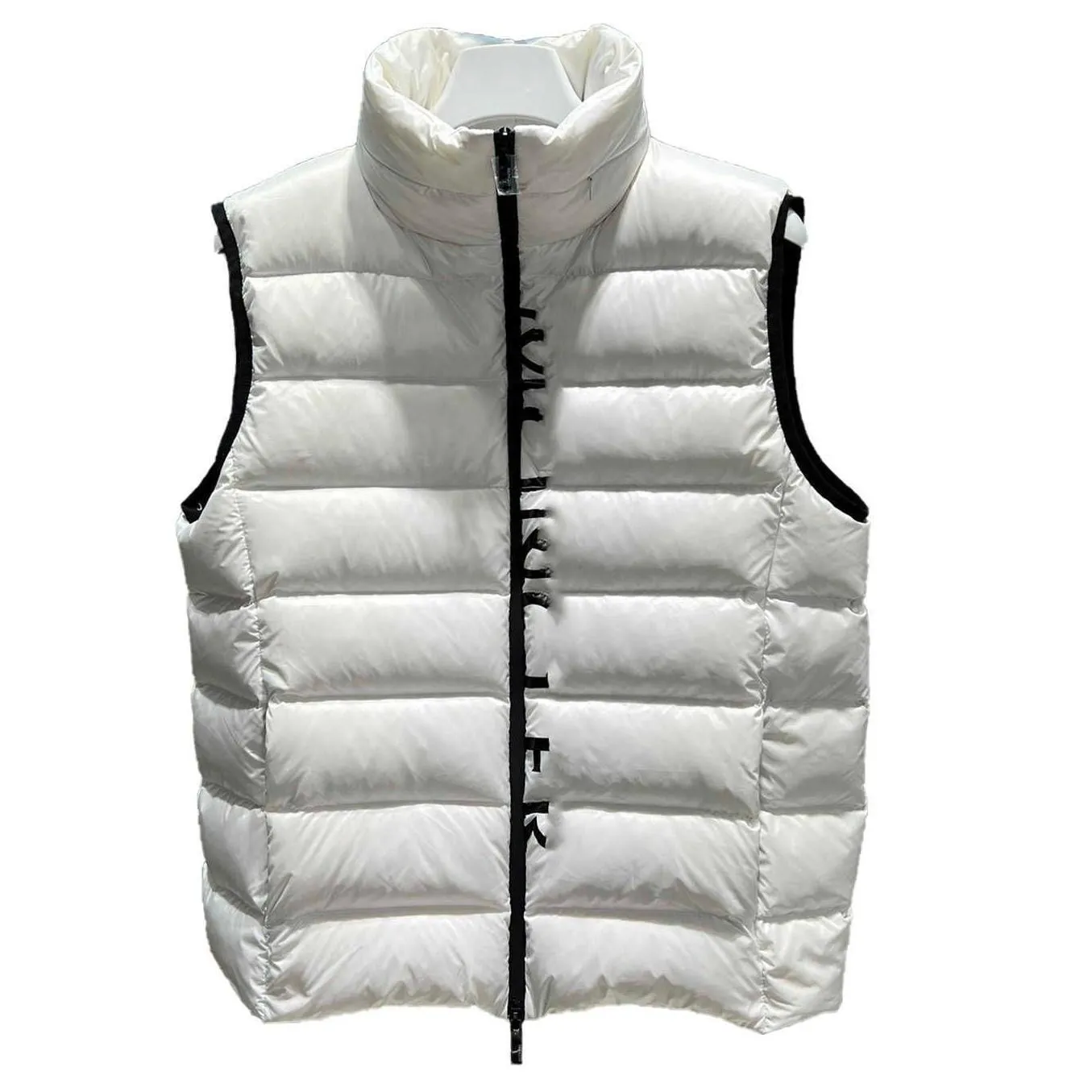 men`s vests designer men`s vest down jacket printed letters women`s puffer vest warm designer size1/2/3/4/5 windbreaker coat