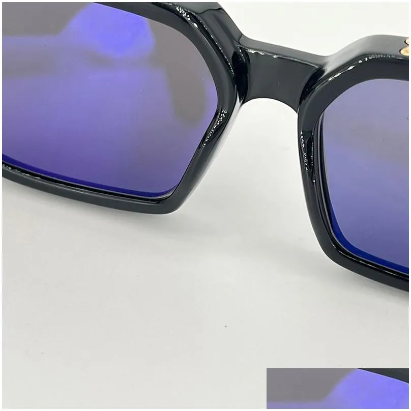 millionaire designer sunglasses for men and women classic square full frame vintage 1165 1.1 shiny gold metal uv protection functional design for outdoor
