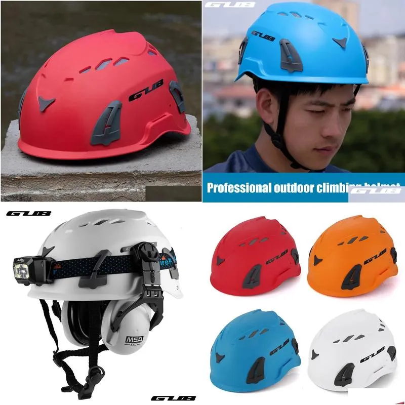 ski helmets gub d8 climbing helmet safety breathable outdoor cycling sports professional mountaineer rock mtb protect