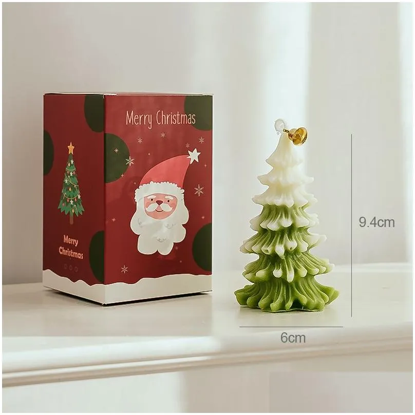 christmas tree incense candles wholesale gift box set christmas gifts diy atmosphere decoration modeling christma