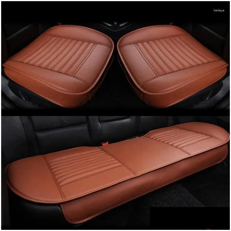 car seat covers universal cover breathable pu leather pad mat for auto chair cushion front four seasons anti slip