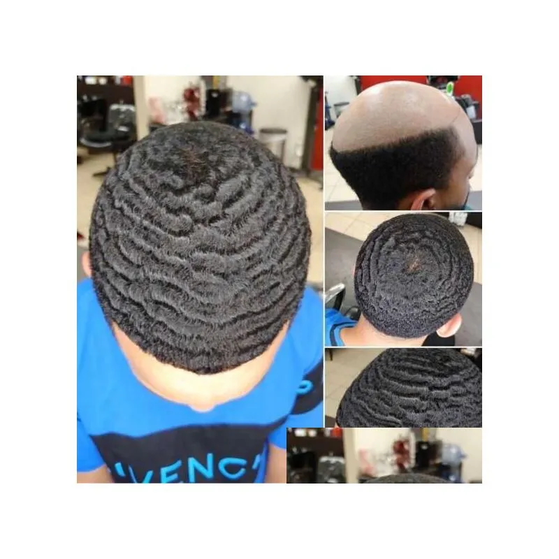 celebrity toupee mens wig men hairpieces 10mm wave full lace toupee black 1b brazilian virgin human hair men hair replacement for black