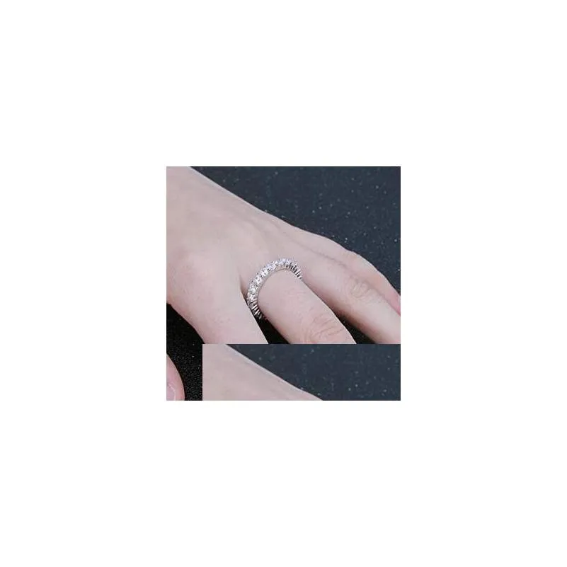 Band Rings 925 Sterling Sier Ring Fashion Pendants Moments Women Diamond Alloy Angel Stud New Jewelry Annajewel Drop Delivery Jewelry Dhynp