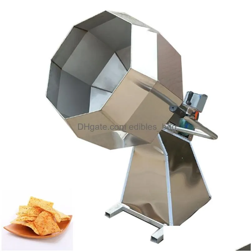 factory supply quality assurance octagonal mixing barrel seasoning machine for sale seasoning machine food seasoning mixer