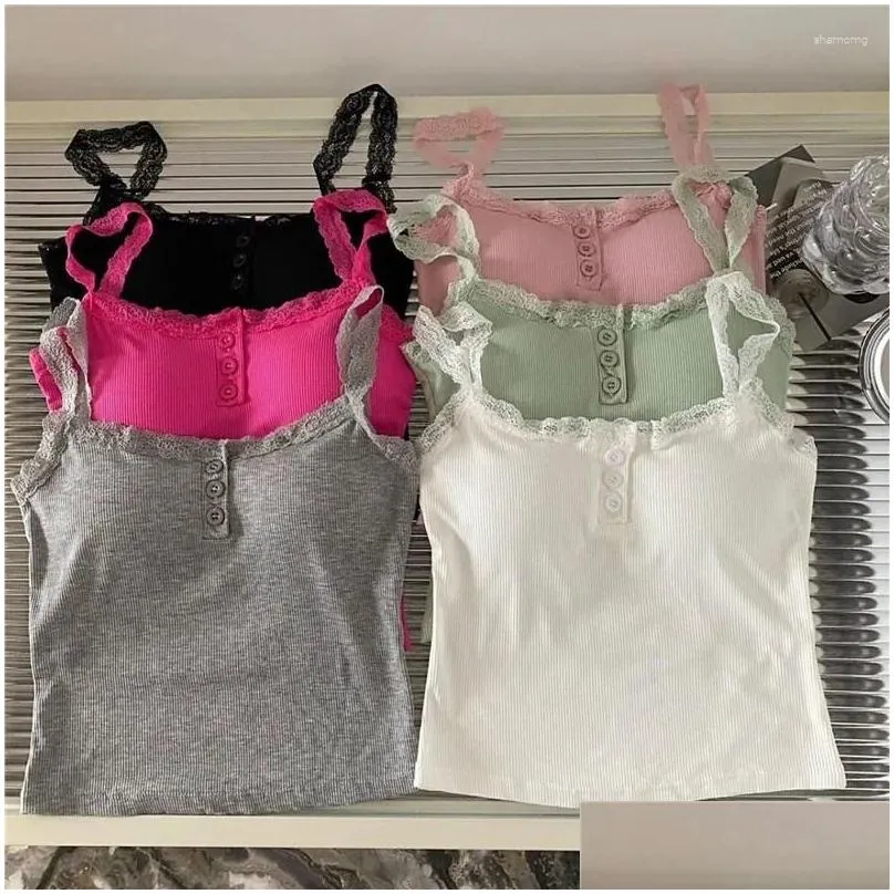 yoga outfit y2k women`s tops backless crop top sleeveless cute knitted tank summer cropped vest female clothing sleepwear tee shirt