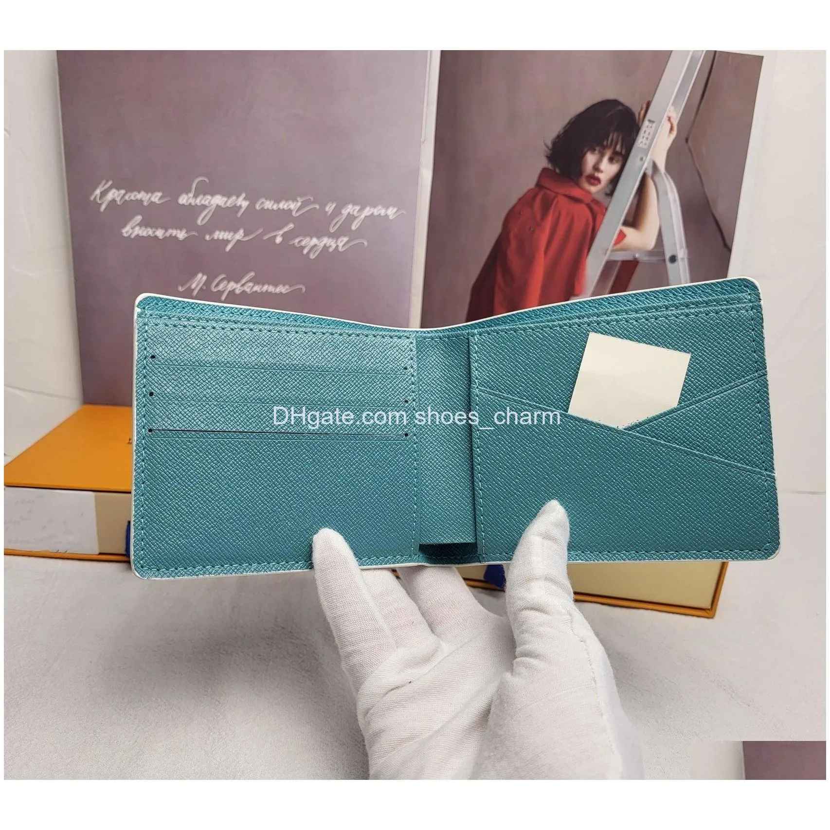 limited edition graffiti flowers letter unisex wallet luxury brand womens short wallets card holders mens long suit clip clutch bags women storage wallet