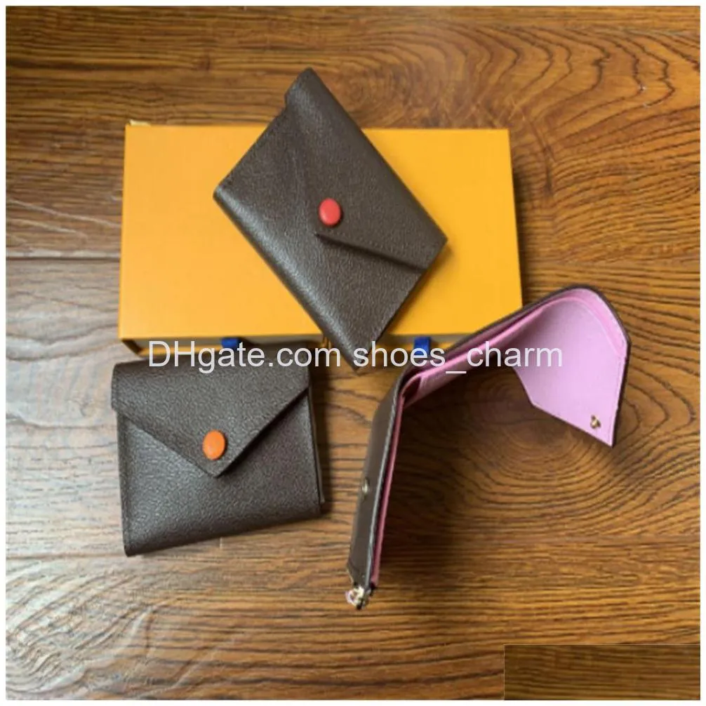 designer wallets classic high-quality women credit card holder bags fashion a variety of styles and colors available wholesale short wallet purse with