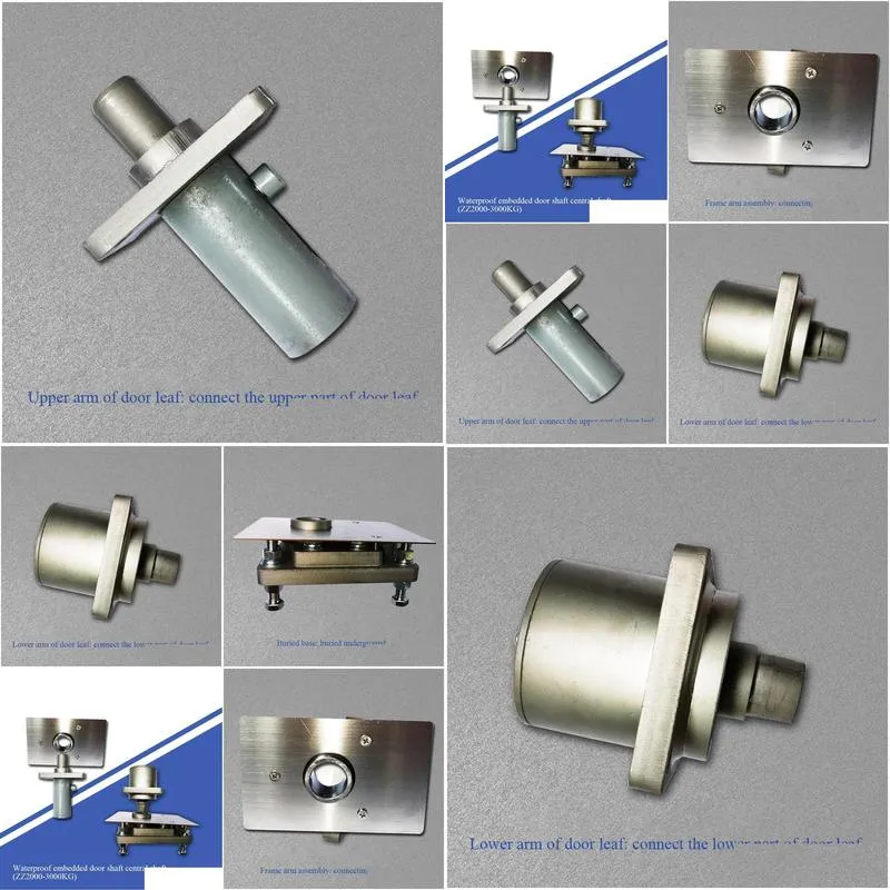 product size of self-aligning door shaft center shaft (zz2000 - 3000kg)