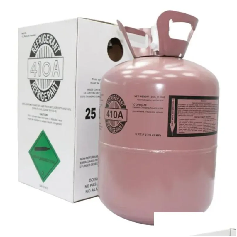 Refrigerators & Freezers Freon Steel Cylinder Packaging R410A 25Lb Tank Refrigerant For Air Conditioners Drop Delivery Home Garden Hom Dhrcb