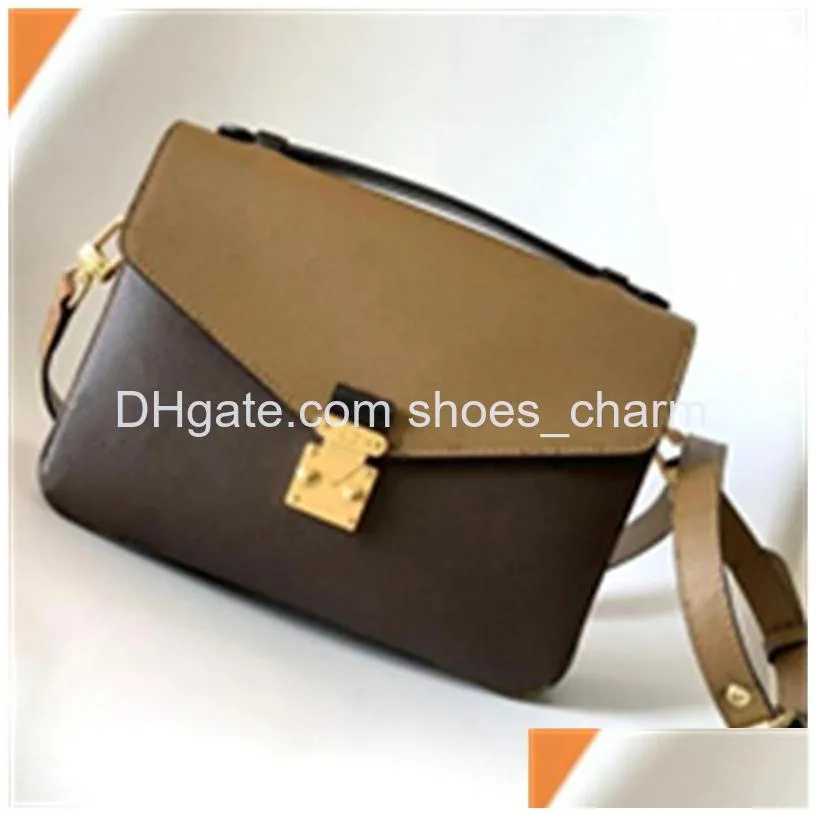 luxury handbag shoulder bag brand designer seam leather ladies metal chain quality clamshell messenger gift box wholesale tignanello purse large size