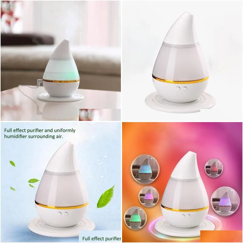 wholesale- high quality usb led air humidifier incense burners  oil ultrasonic aroma therapy diffuser