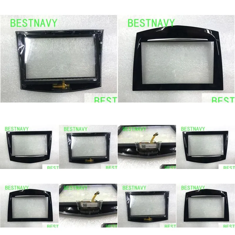 free express 100%original new oem factory touch screen use for cadillac car dvd gps navigation lcd panel cadillac touch display