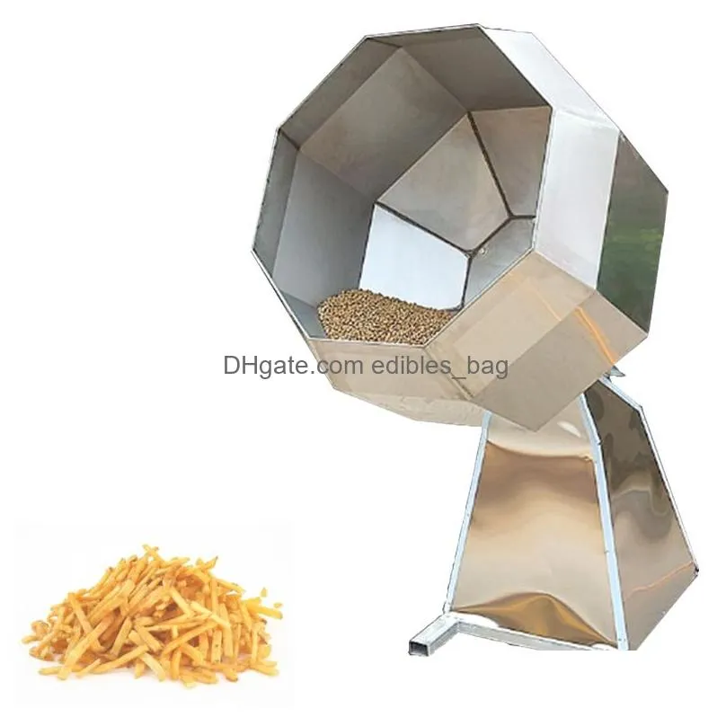 factory supply quality assurance octagonal mixing barrel seasoning machine for sale seasoning machine food seasoning mixer