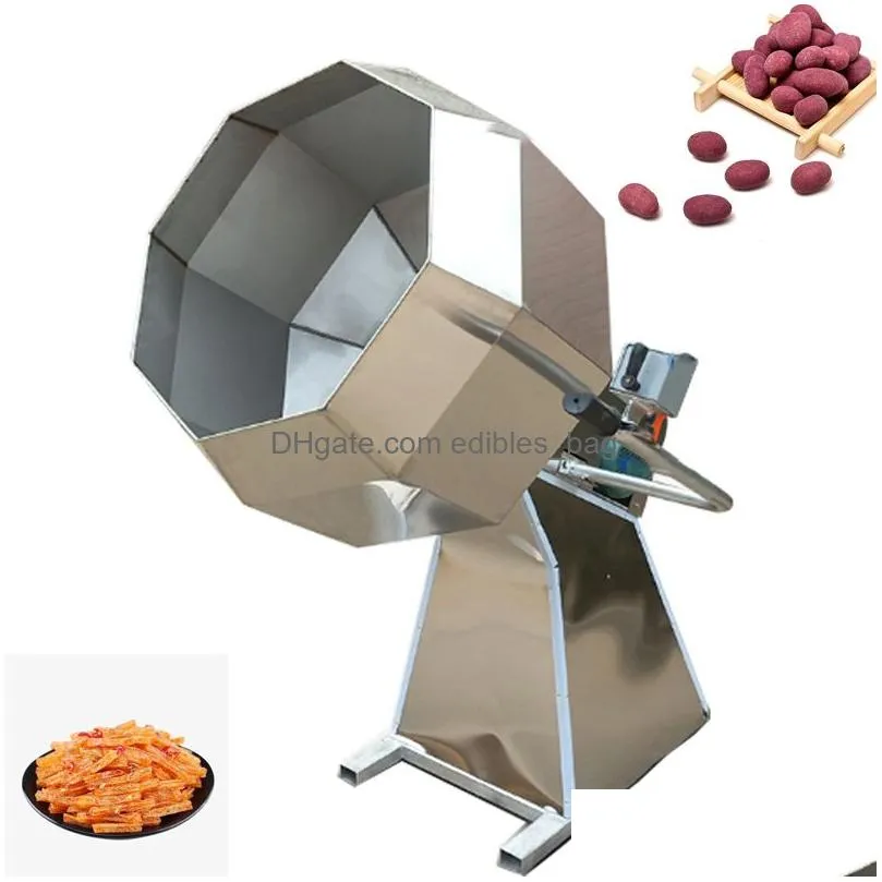 factory supply quality assurance octagonal mixing barrel seasoning machine for sale seasoning machine food seasoning mixer