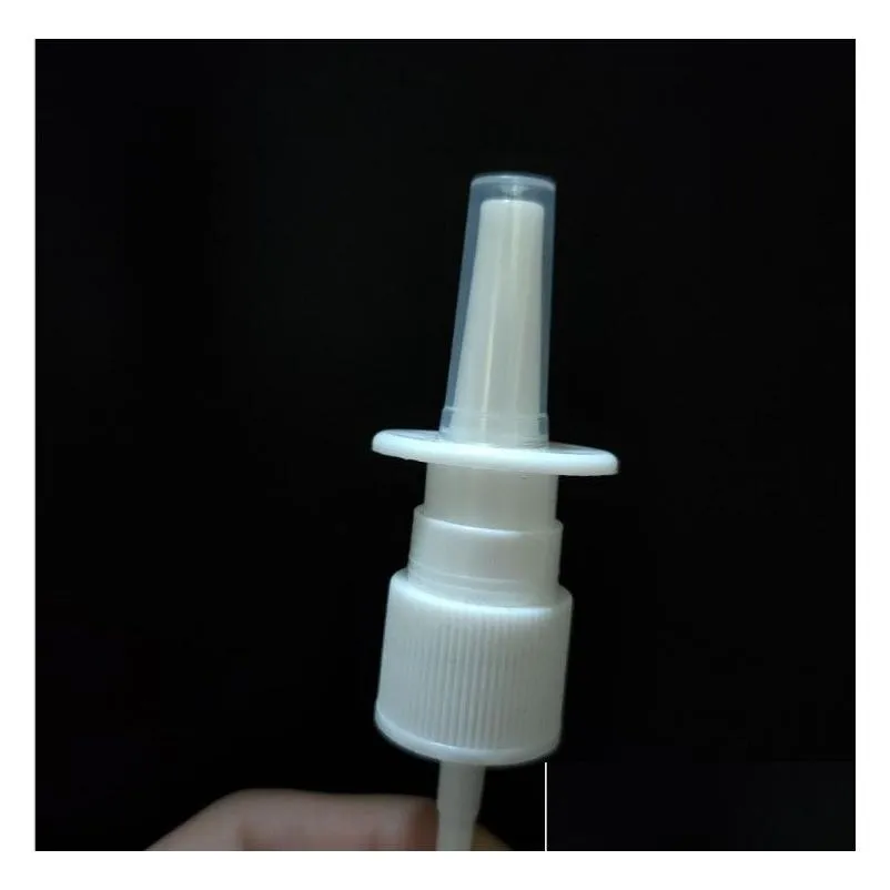 wholesale wholesale 1000 pcs 10ml white empty plastic nasal spray bottle nasal-atomizers