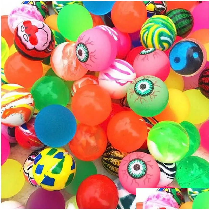 wholesale-10 bouncy  balls birthday party loot bag fillers gifts