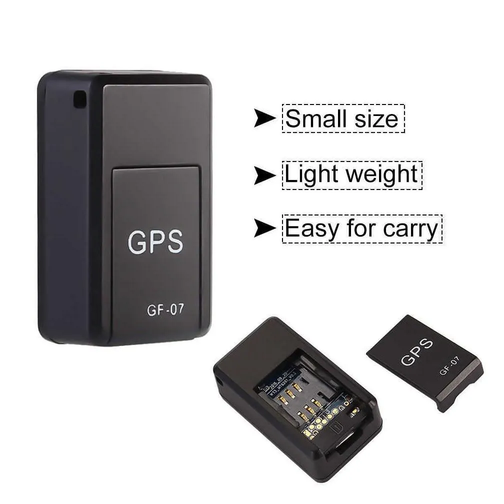 new mini gf-07 gps long standby magnetic with sos tracking device locator for vehicle car person pet location tracker system new arrive