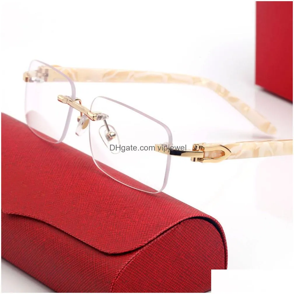 designer sunglasses for carti glasses  horn mens women classic square leisure rectangular gogglesmulticolor fashion frames