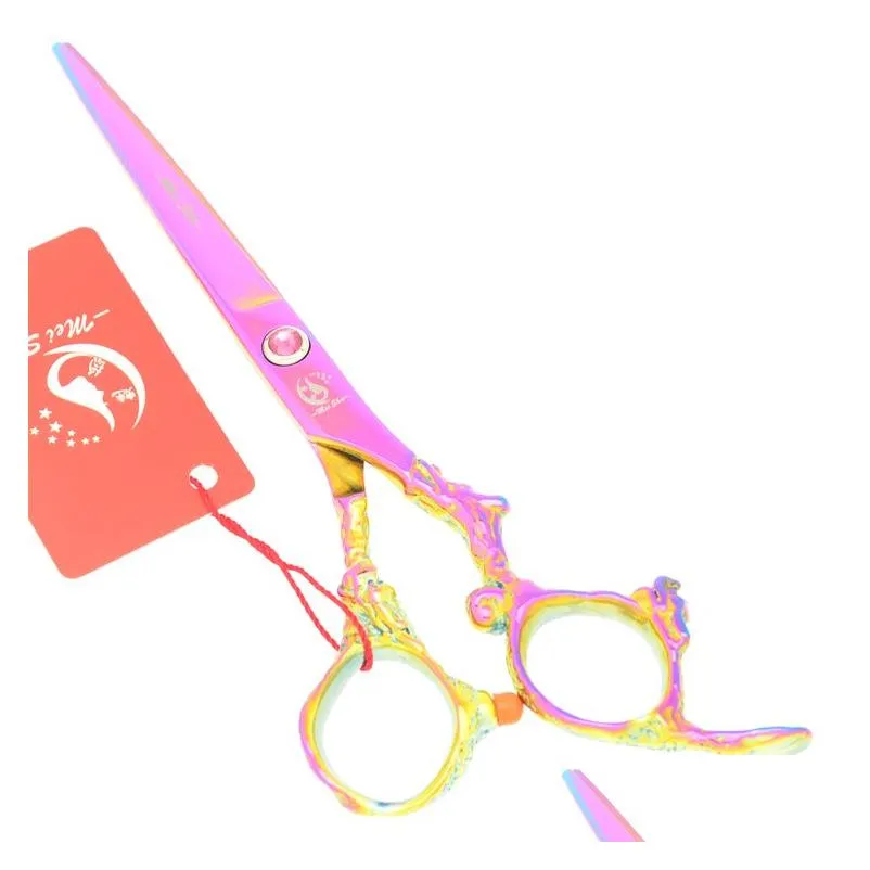60inch meisha dragon handle sell hair cutting thinning shears jp440c professional hair scissors set with case comb ha0329878215