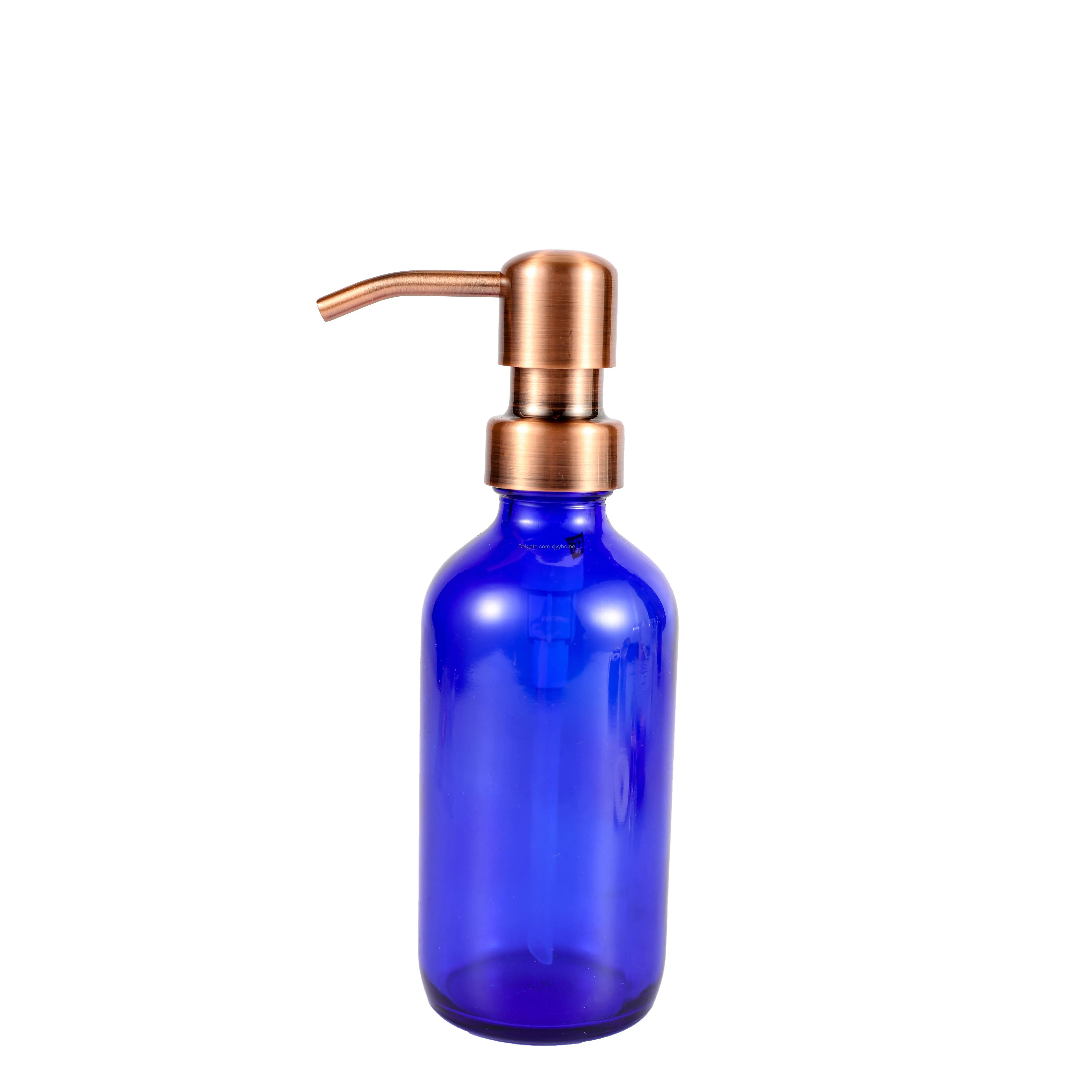 Liquid Soap Dispenser Samples For 28/400 Soap Dispenser Black Copper Brass Bronze Sier Rust Proof 304 Stainless Steel Liquid Pump Drop Dhhkq