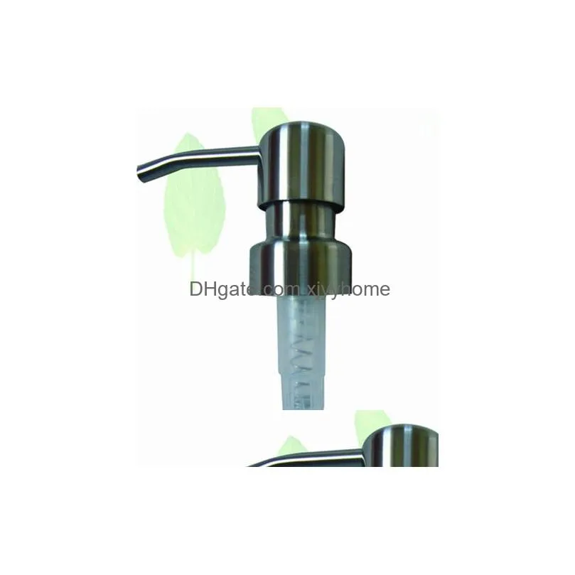 Liquid Soap Dispenser Samples For 28/400 Soap Dispenser Black Copper Brass Bronze Sier Rust Proof 304 Stainless Steel Liquid Pump Drop Dhhkq